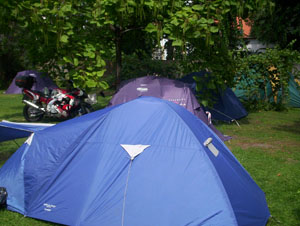 camping budapest tent place